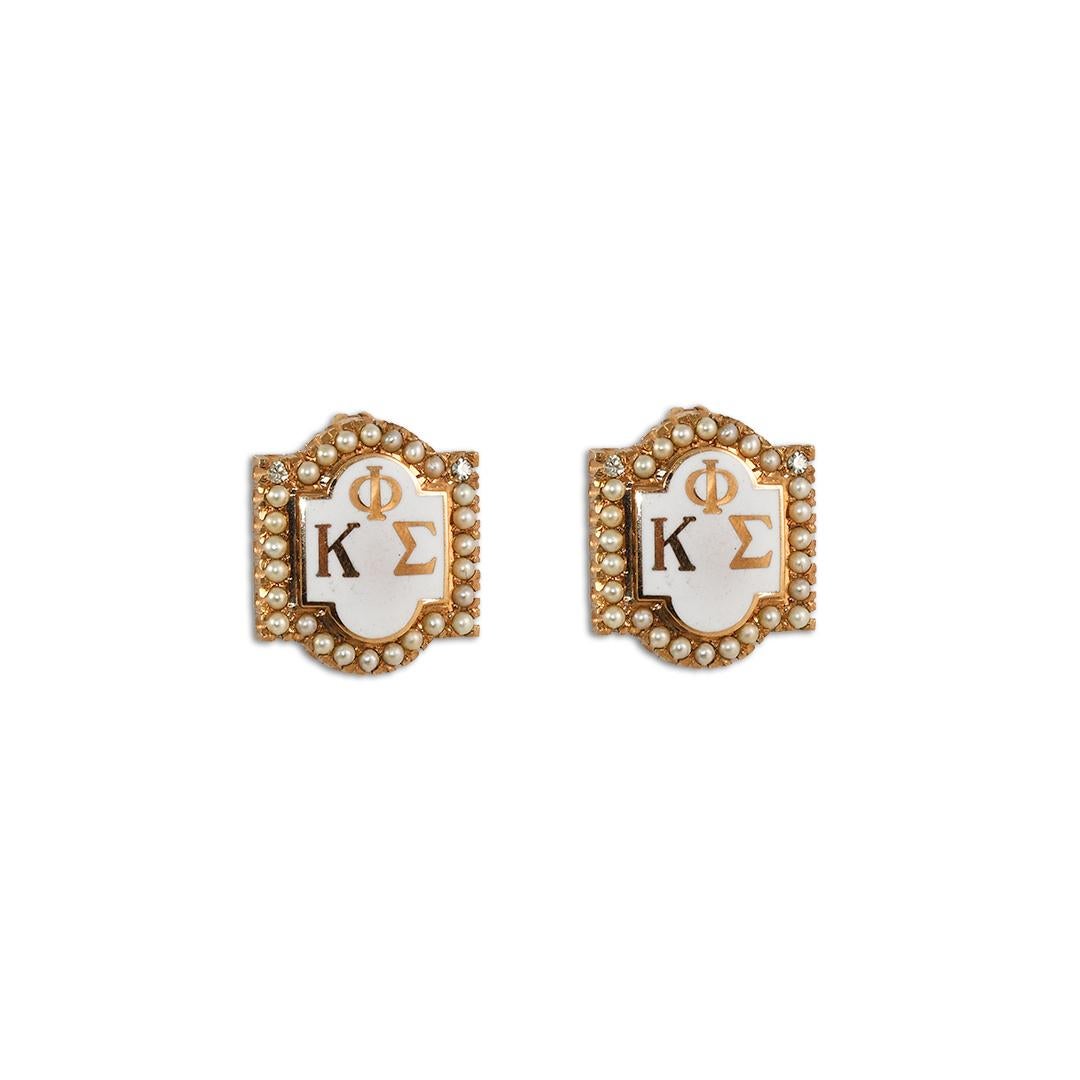 10K Yellow Gold Vintage Omega Kau Epsilon Pins 9.8g For Sale
