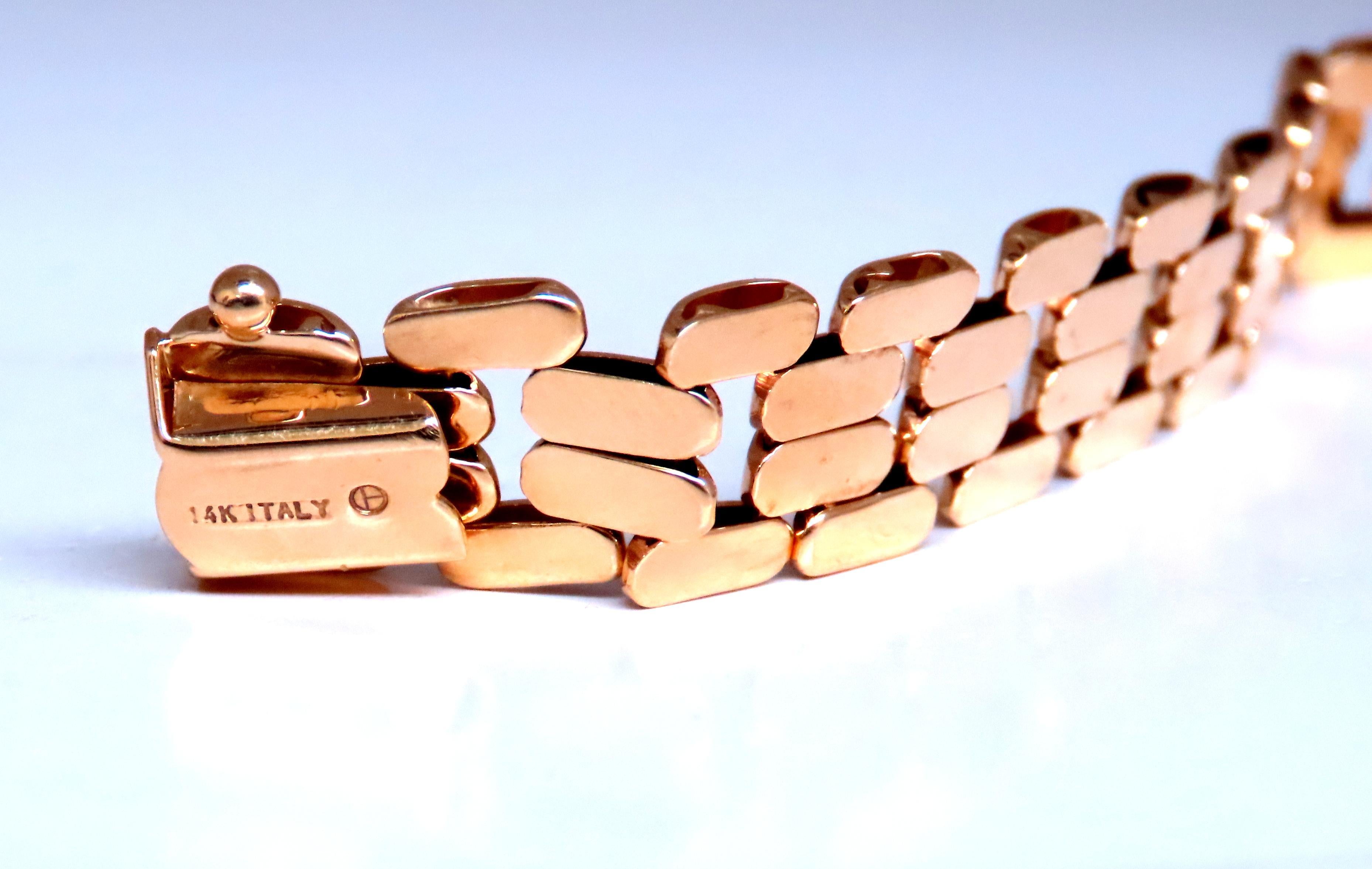 10mm Classic Panther Link Armband 14kt 12448 (Moderne)