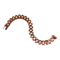 Bracciale Classic Panther Link da 10 mm, 14kt, 12448*