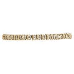 Bracelet solitaire à griffes avec diamants 1,0 carat cw, anniversaire de mariage