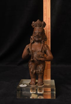 10th-13thC Cast-Iron Buddhist Deity, China (Yunnan, Dali Kingdom) – Rare, Heavy