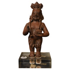 10th-13thC Cast-Iron Buddhist Deity, China (Yunnan, Dali Kingdom) – Rare, Heavy