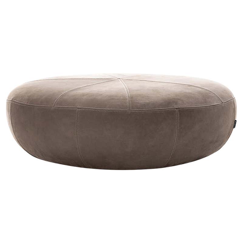 Levante Cream White T-Pouf by Massimo Castagna For Sale at 1stDibs