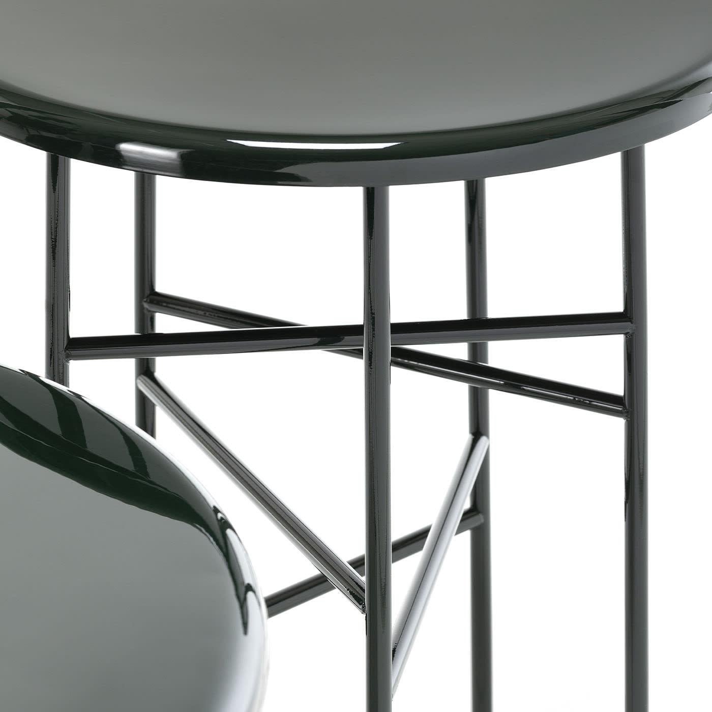 10th Star Table d'appoint laquée brillante Greene & Greene 40 Neuf - En vente à Milan, IT