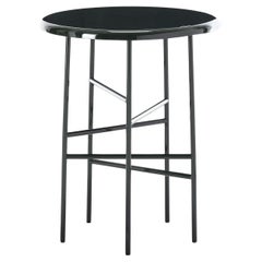 10th Star Green Glossy Lacquered Side Table 40