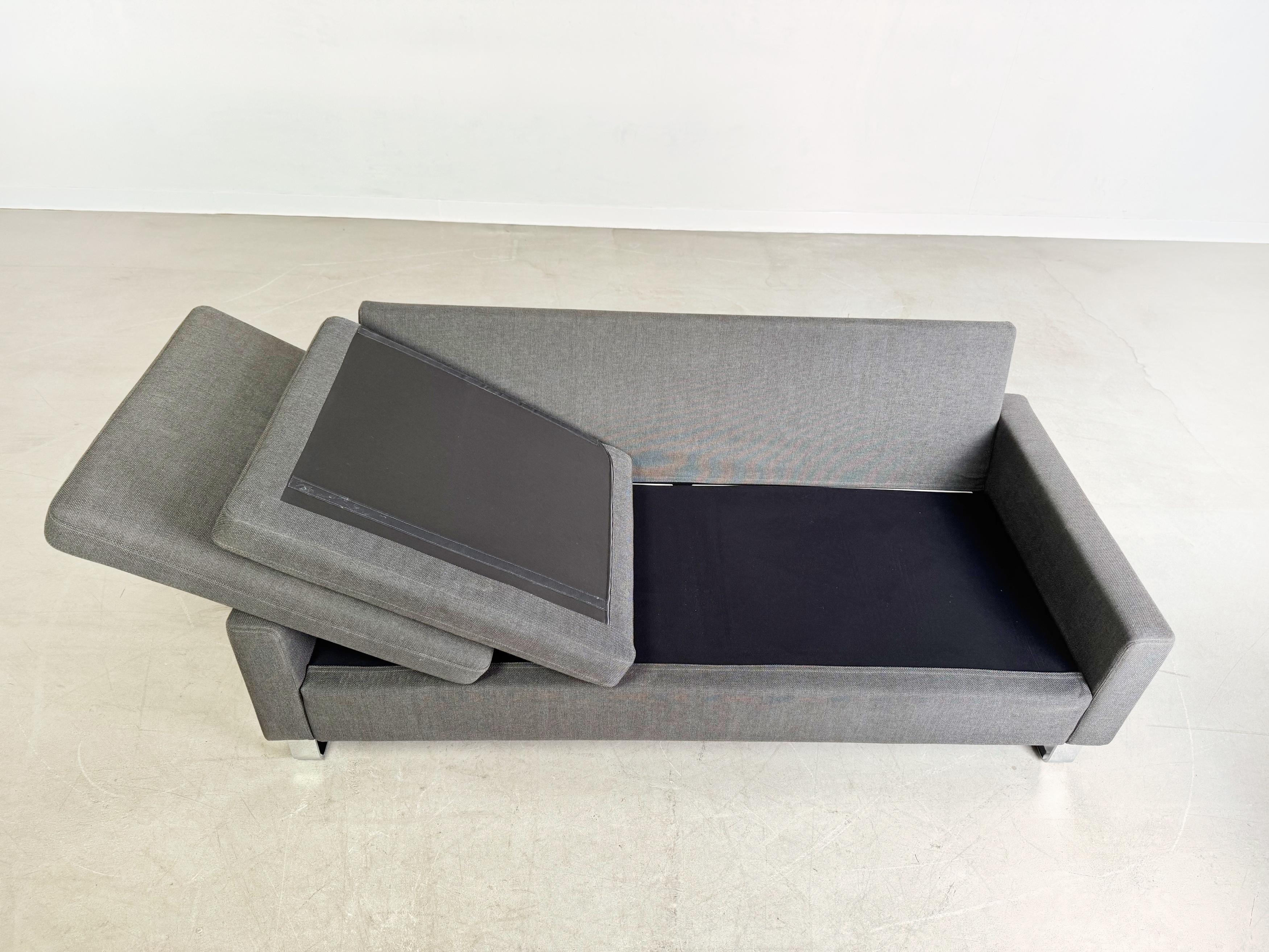 10x Brühl Alba Zweisitzer Sofa 55/70 neuwertig Design Couch 185cm (Stoff) im Angebot