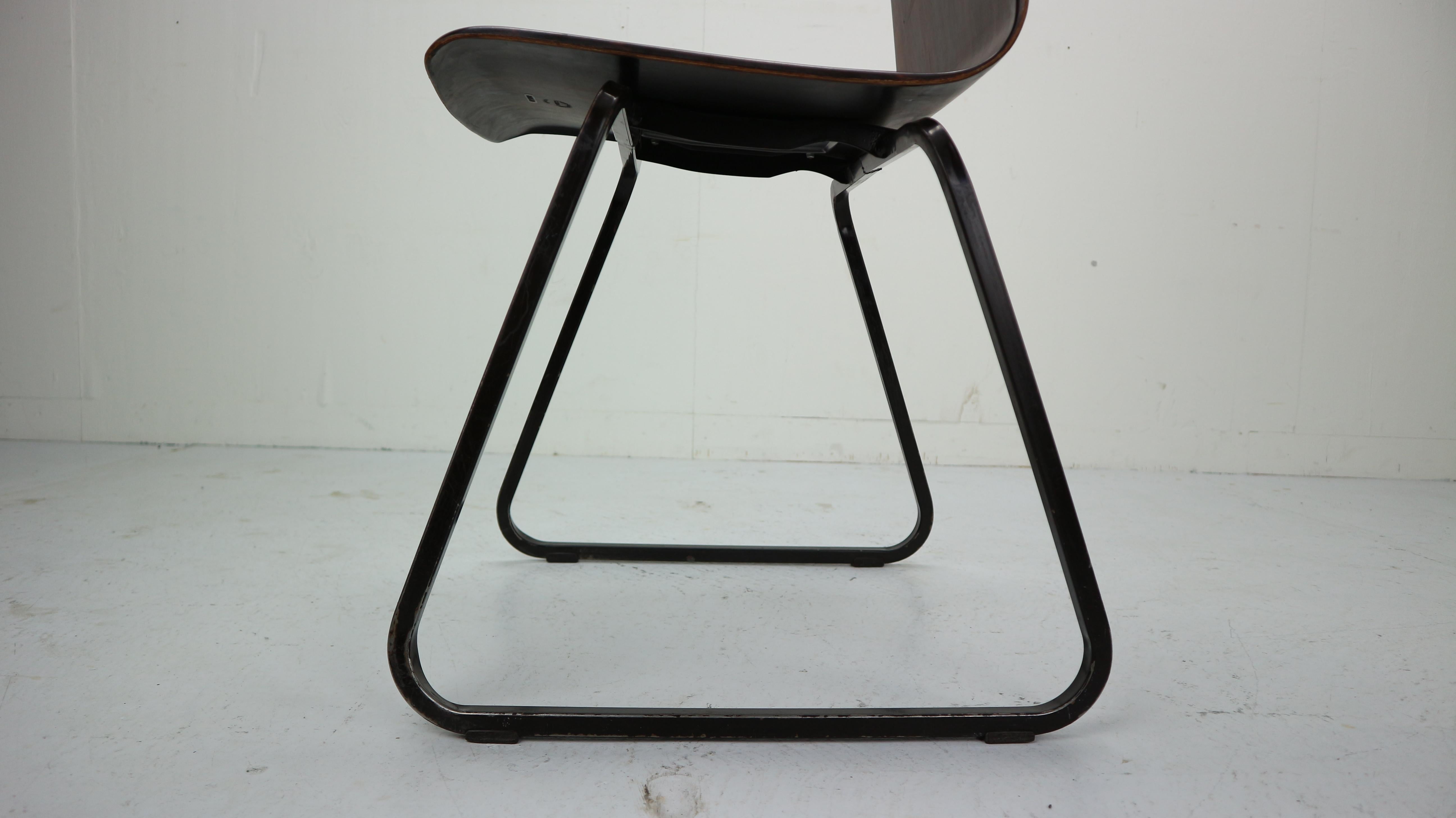 10x Industrial Vintage Chairs By Galvanitas&Pagholz, Thur-op-Seat 7