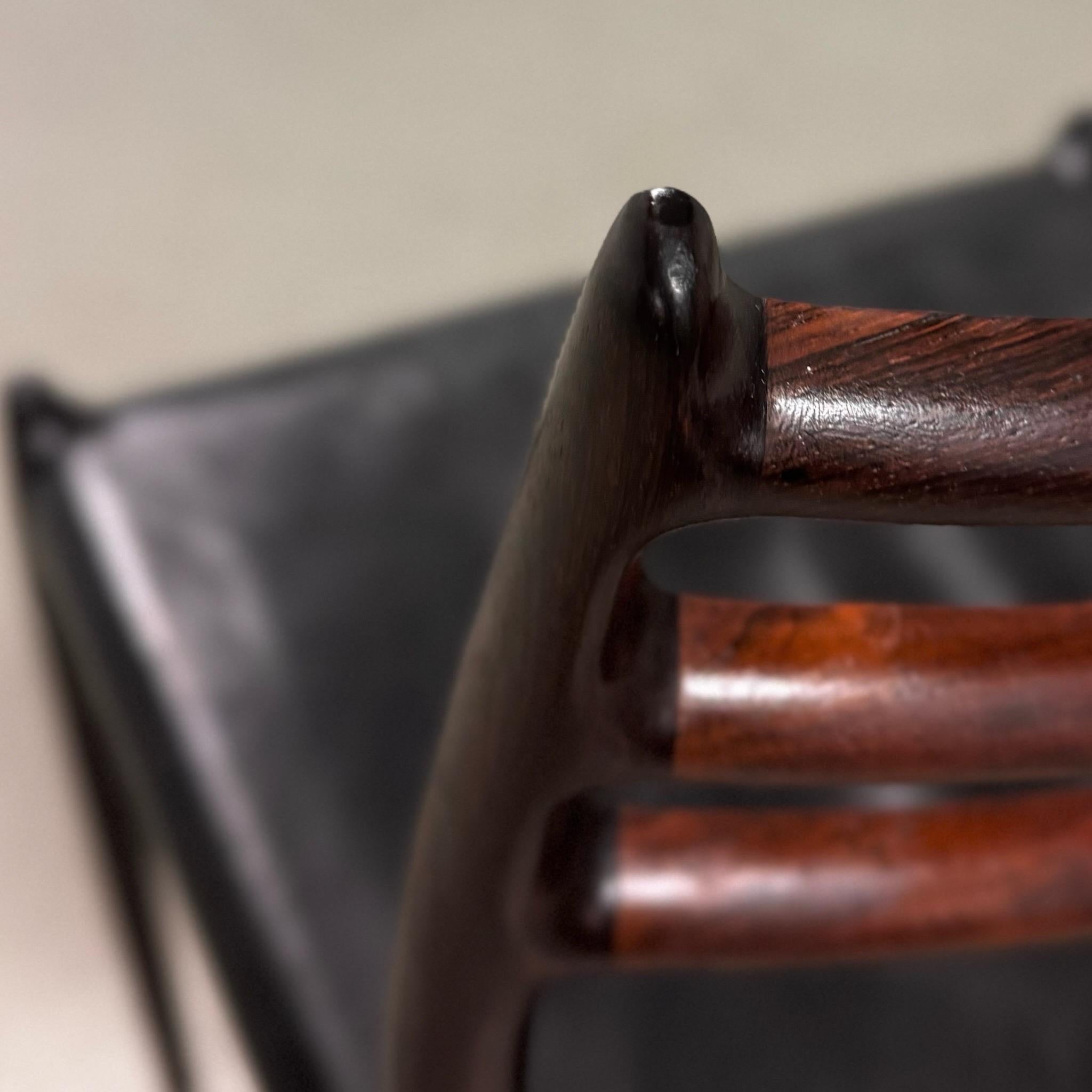 10x Model 78 Palisander Chairs by
Niels Otto Moller Denmark 1960s For Sale 5