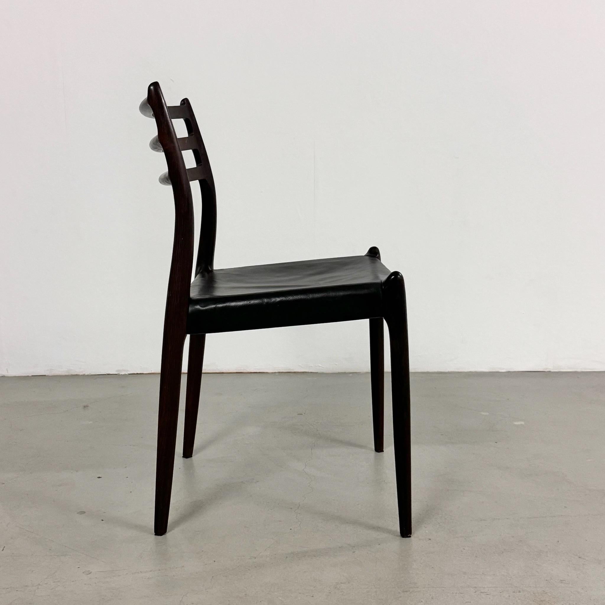 10x Model 78 Palisander Chairs by
Niels Otto Moller Denmark 1960s For Sale 2