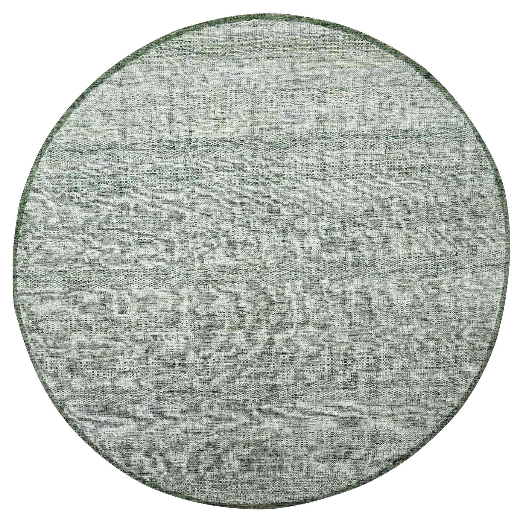 10
x10
Tapis noué à la main en pure laine verte Oxidized and Distressed Grass Design