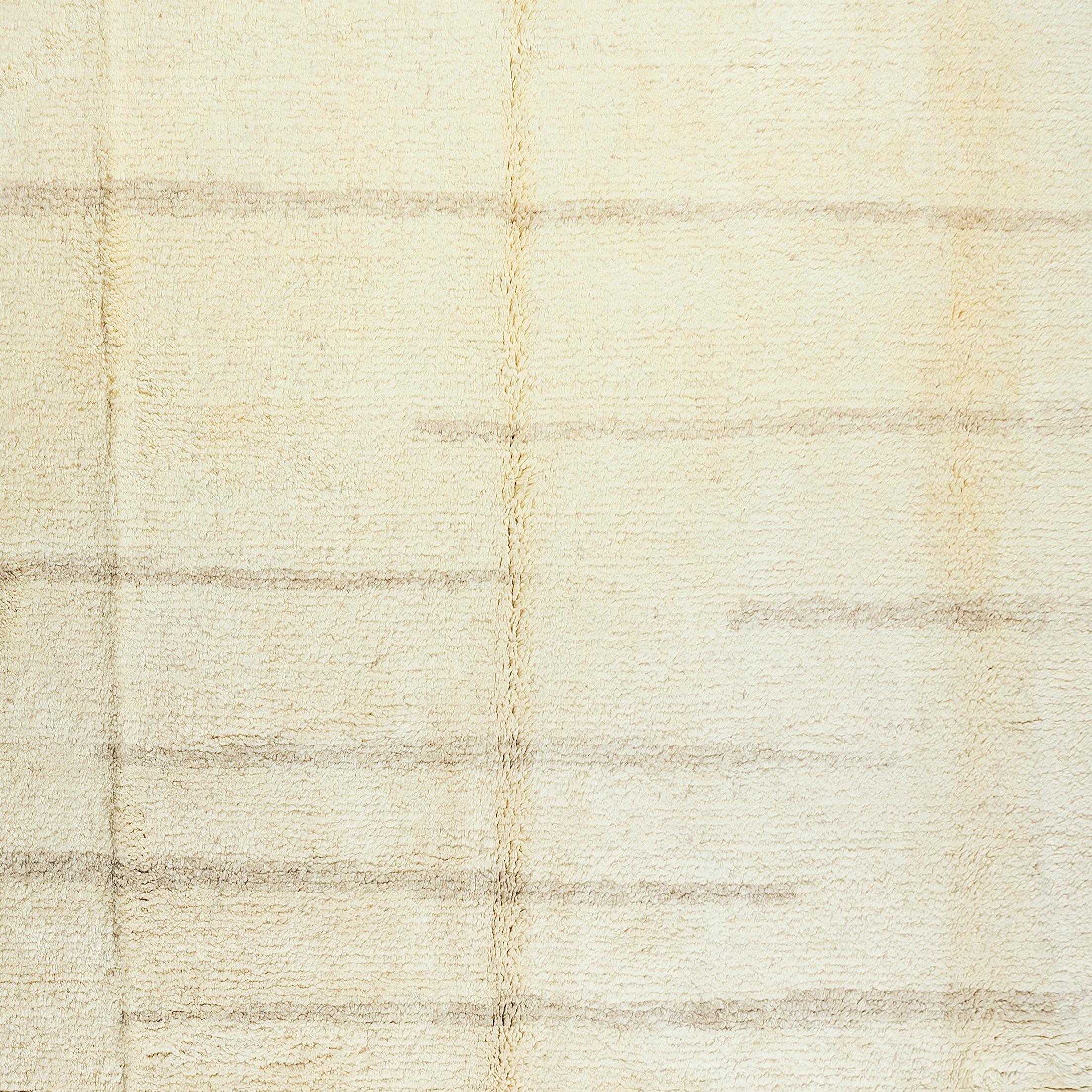 100% Natural Hand-Spun Wool of finest quality. Measures: 9x12 ft.

These beautiful hand-knotted rugs are produced from scratch in our atelier located in Central Anatolia, famous for being one of the world's oldest handmade rug making centers.

All