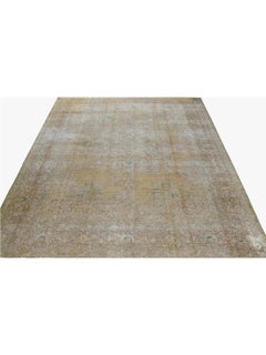 10x12 Hand-Knotted Vintage Distressed Tabriz Area Rug
