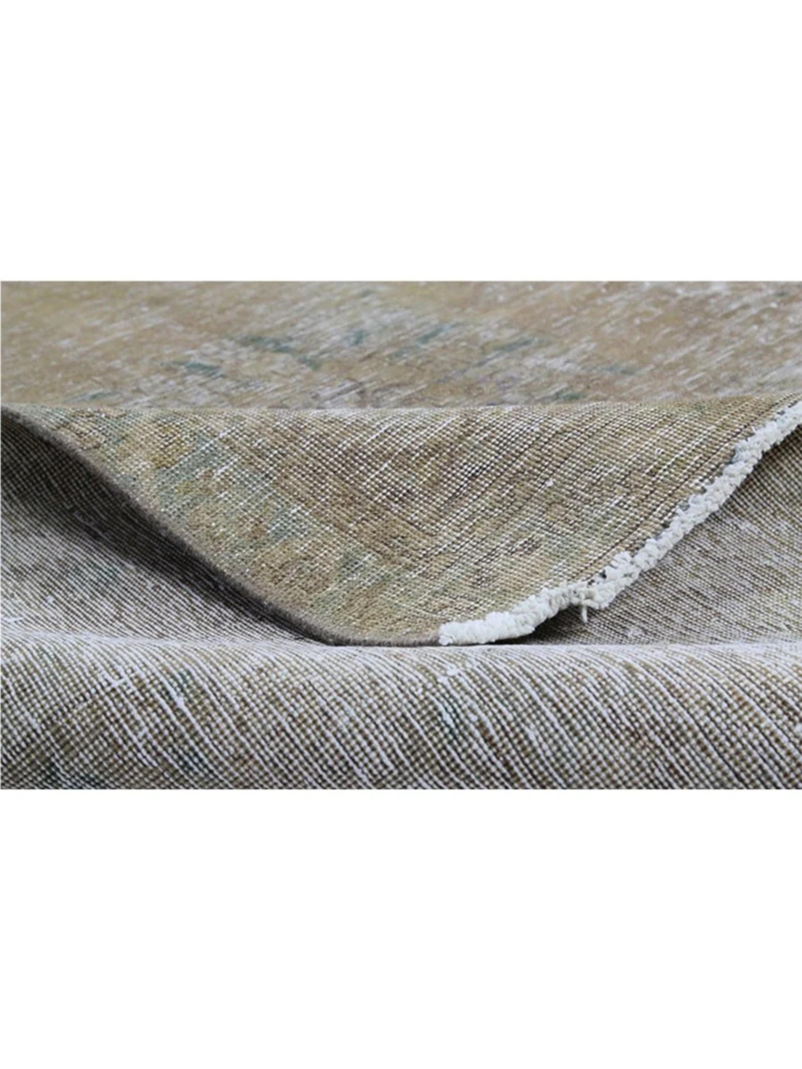 Perse 10x12 Tapis Tabriz Vintage Distressed noué à la main en vente