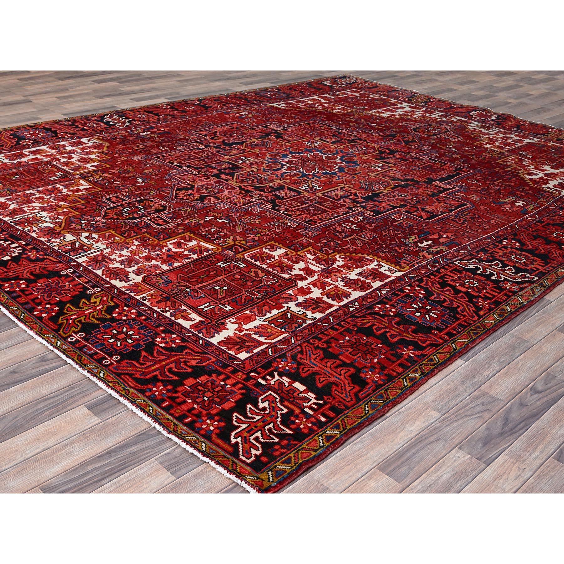 Perse Tapis Oriental Vintage Heriz 10'x12'8