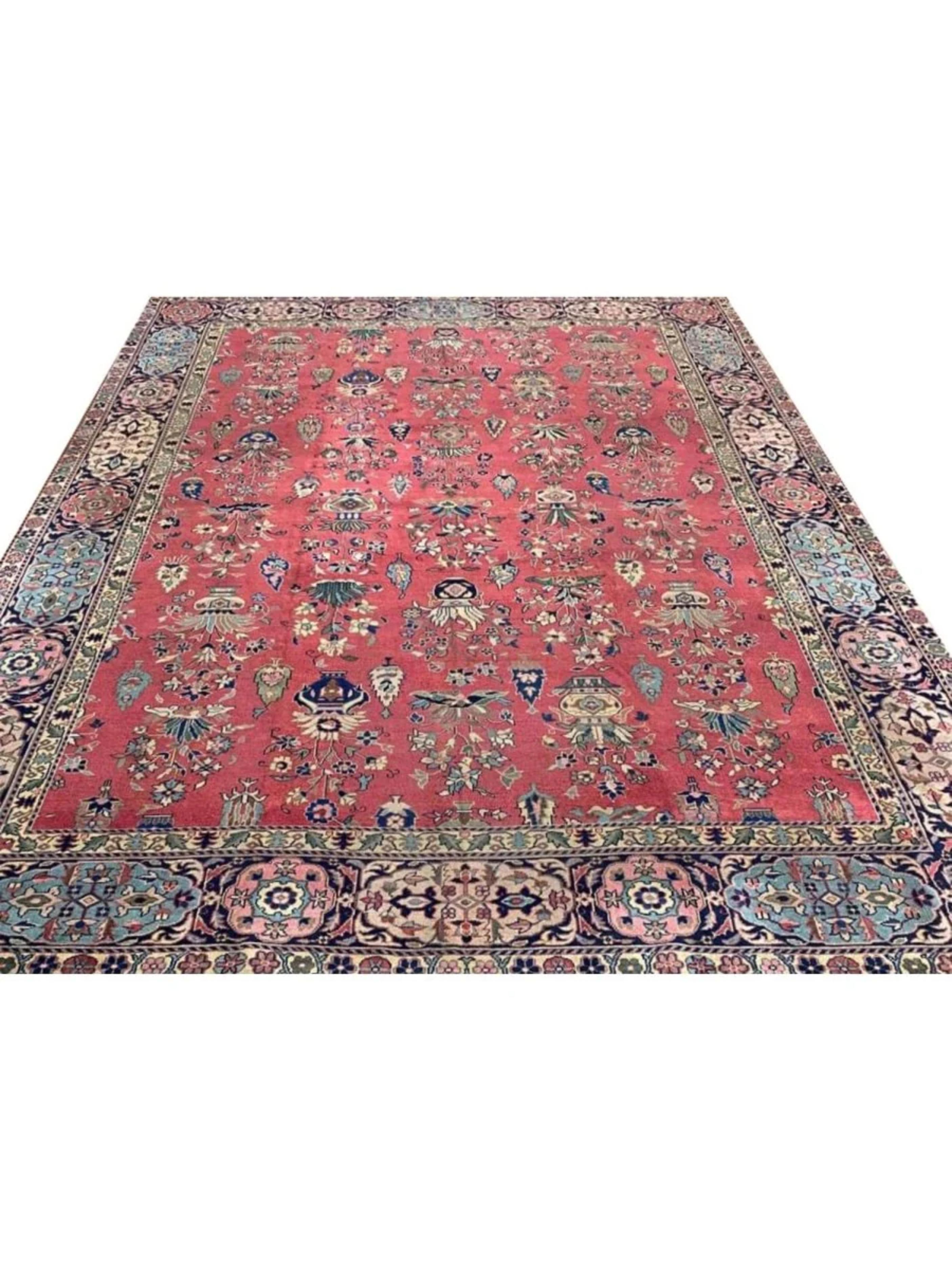 Experience the beauty and artistry of traditional Turkish craftsmanship with this exquisite 10x13 antique Turkish Sparta area rug, masterfully hand-knotted using premium, high-quality wool. This remarkable piece showcases exceptional durability and