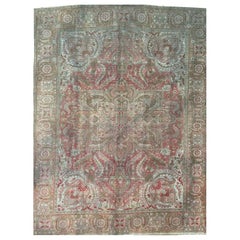 10x13 Hand Knotted Old Heriz Area Rug