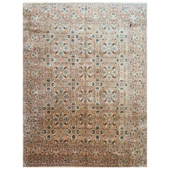 10x13 Hand Knotted Old Kashan Area Rug