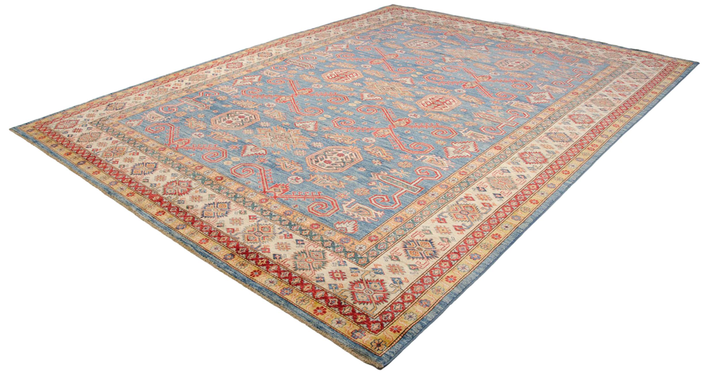 Hand-Knotted New Fine Pakistani Caucasian Design Carpet For Sale