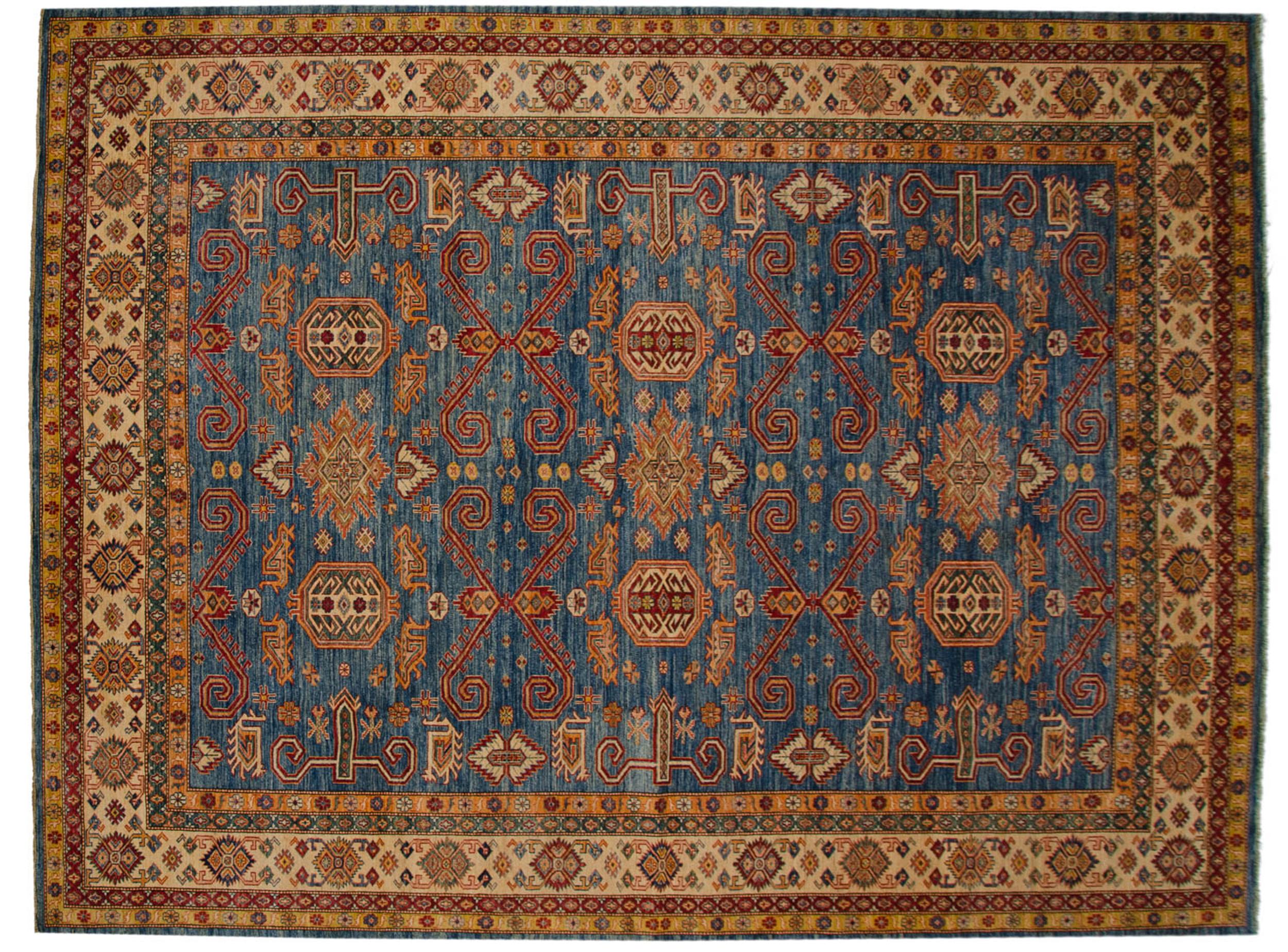 New Fine Pakistani Caucasian Design Carpet For Sale 1