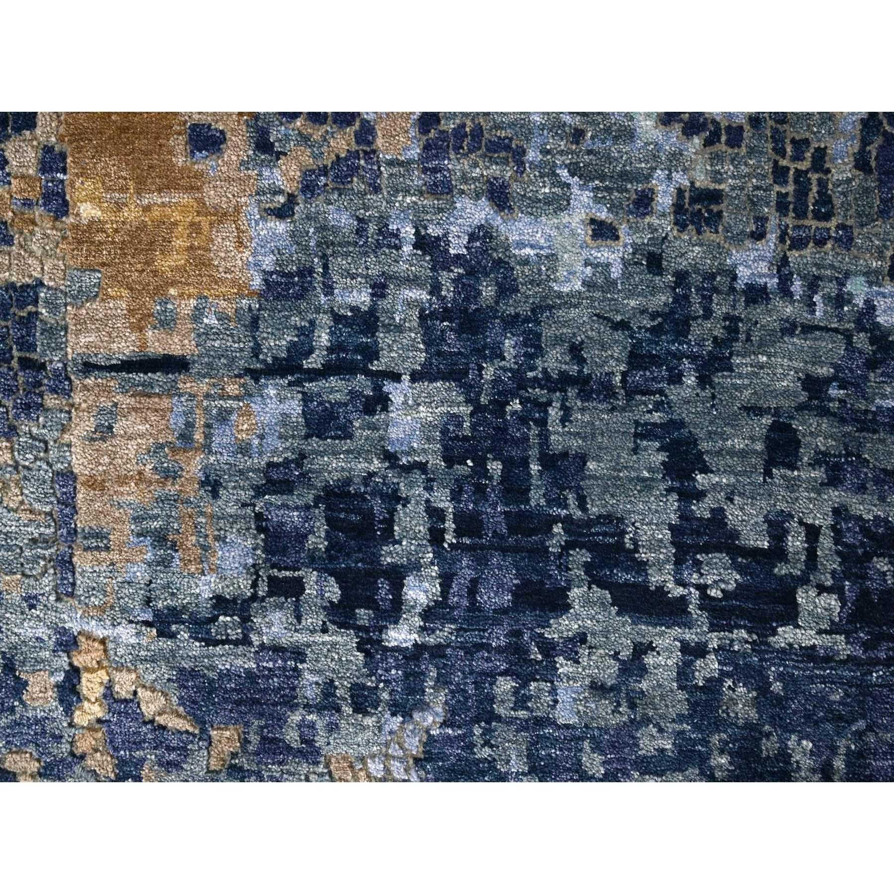 Tappeto in lana e seta annodato a mano 10'x13'10