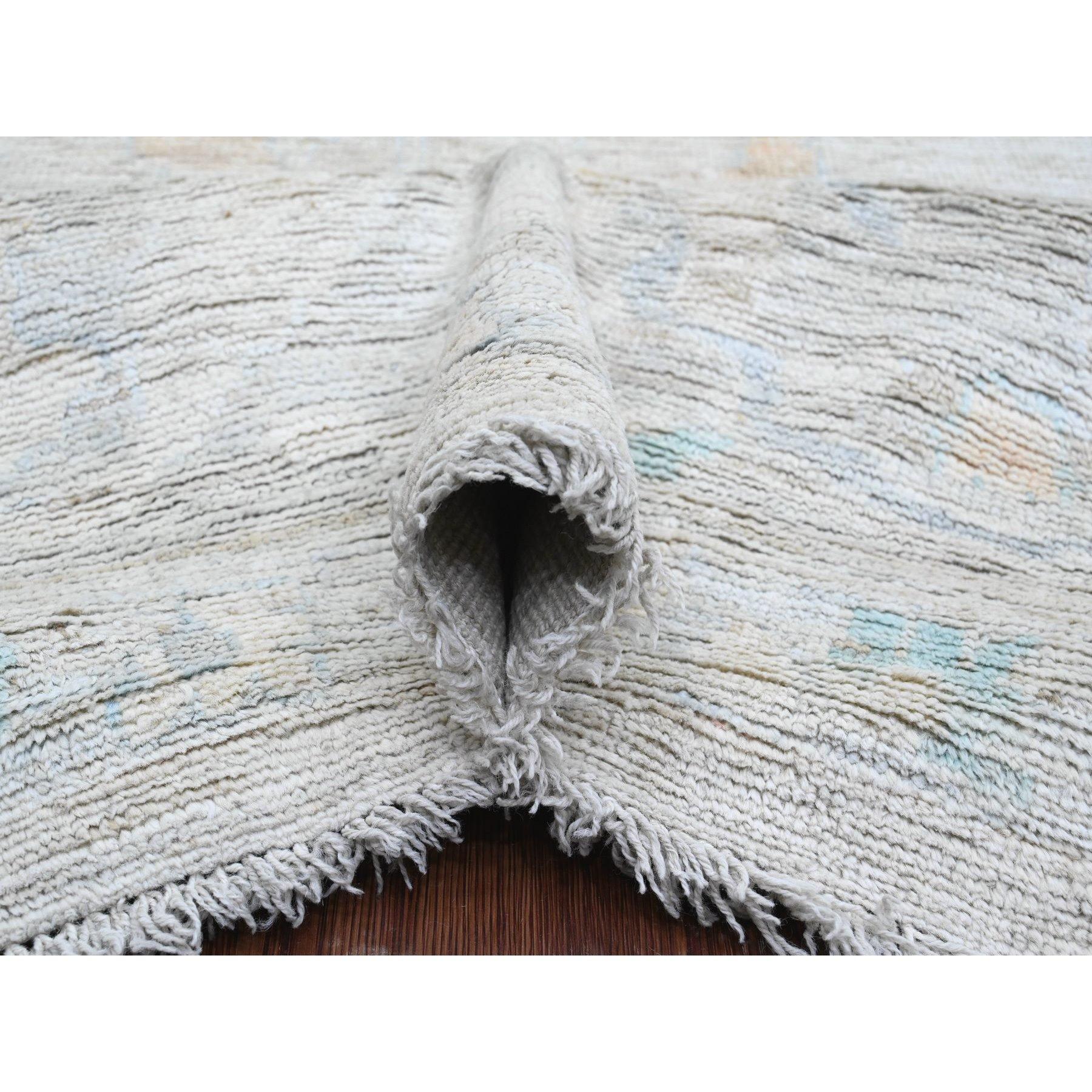 Tappeto orientale in lana annodata a mano 10'x13'4