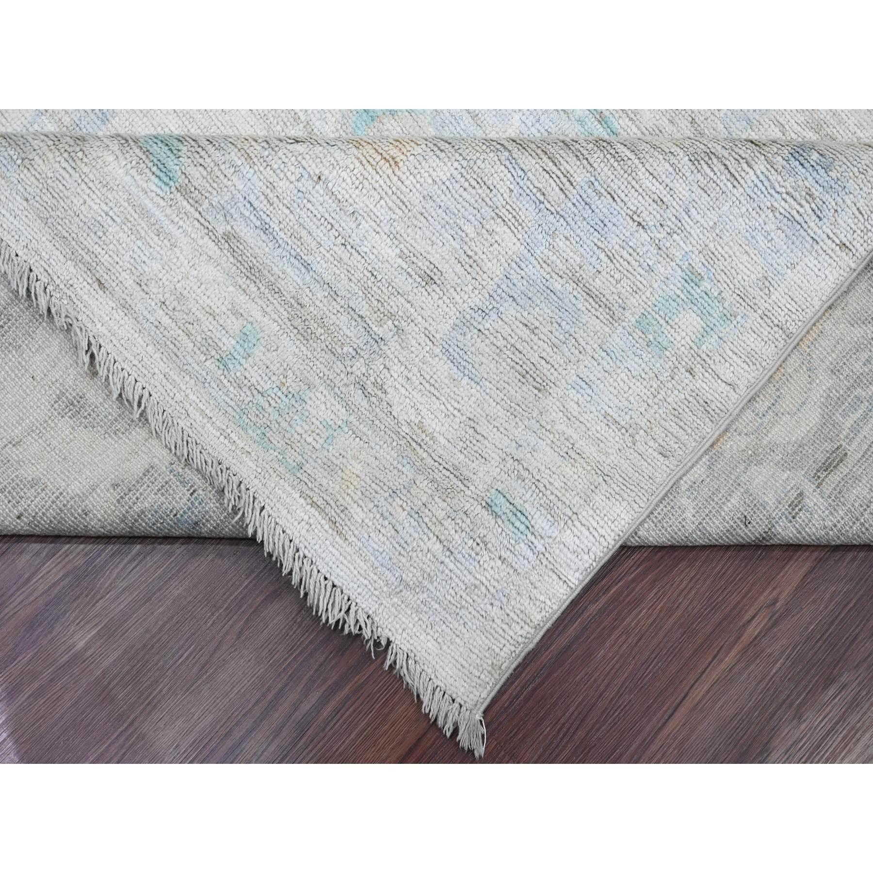 XXI secolo e contemporaneo Tappeto orientale in lana annodata a mano 10'x13'4