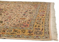 Tappeto d'epoca di design Isfahan bulgaro di pregio