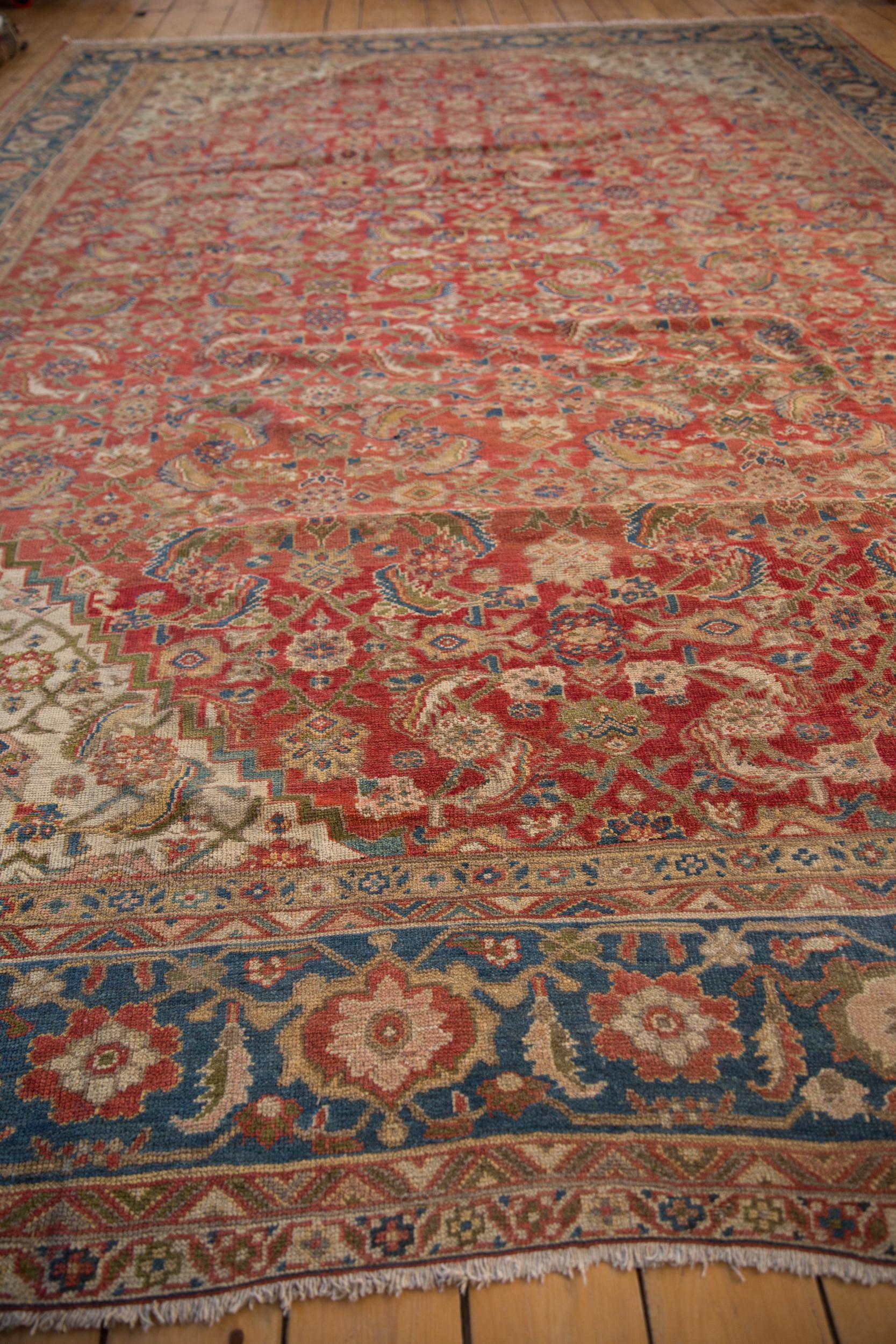 Hand-Knotted Vintage Sultanabad Carpet For Sale