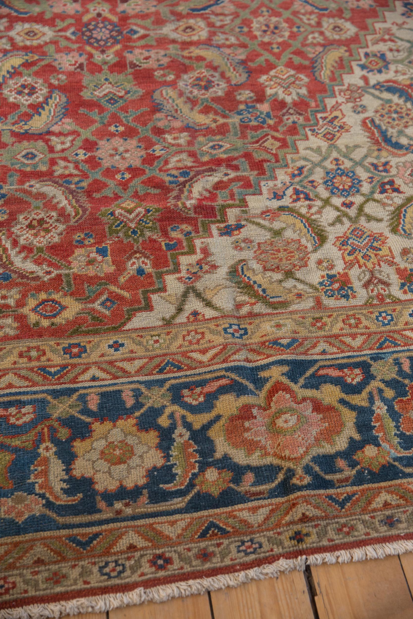 Wool Vintage Sultanabad Carpet For Sale
