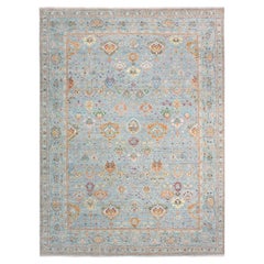 10
x13
6" Mirage Gray, Sultanabad Reimagined 100% Wool Hand Knots Rugs Oriental Rugs