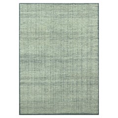 10
x13
9" Blu Distressed Grass Design Tappeto Orientale in Pura Lana Annodato a Mano
