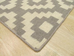 10x14 Ava Quinn Multicolor Geometric Contemporary Handknotted Wool Nan Rug