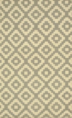 10x14 Ava Quinn Multicolor Geometric Contemporary Handknotted Wool Nan Rug