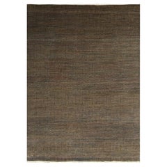 10
x14
 Cinnamon Brown Modern Grass Design Tappeto in lana e seta annodato a mano