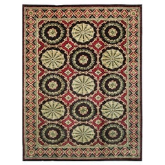 10x14 Giselle Coral Traditional Floral Hand Knotted Wool Carpet Rug