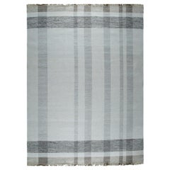 10x14 Giselle Serene Multicolor Kilim Geometric Modern Flatweave Wool Carpet Rug
