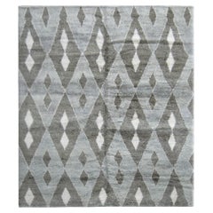 Alfombra Marroquí Moderna Gris 10'x14