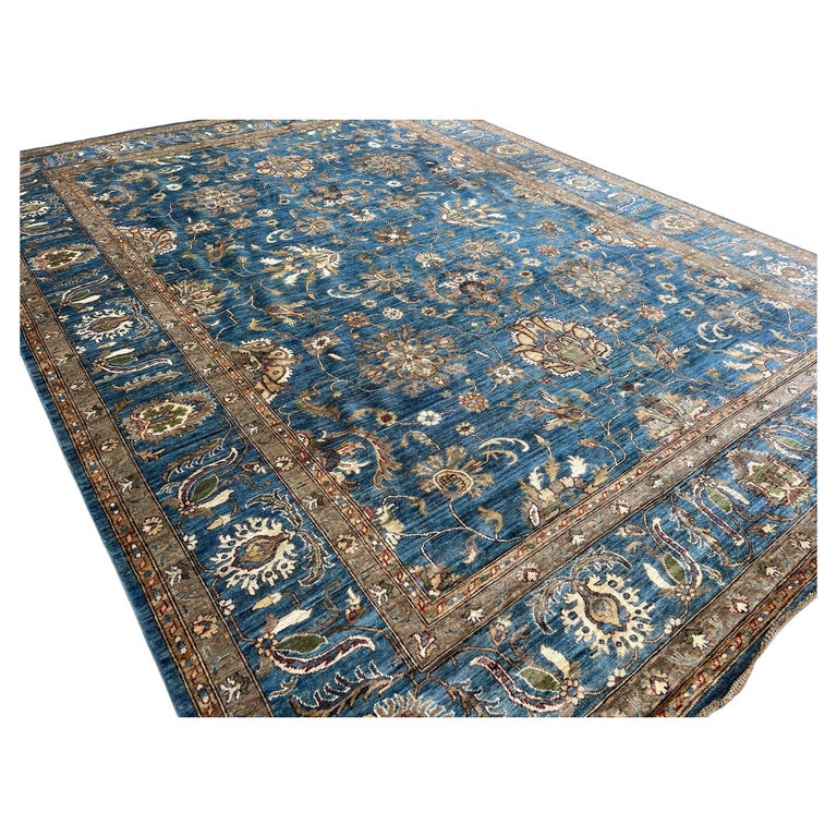 Fair Rug 10x14 Hand-Knotted Afghan Rug Premium Hand-Spun Afghan Wool Fair Trade ...