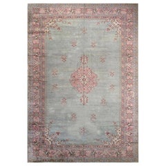 10x14 Hand Knotted Antique Turkish Oushak Area Rug