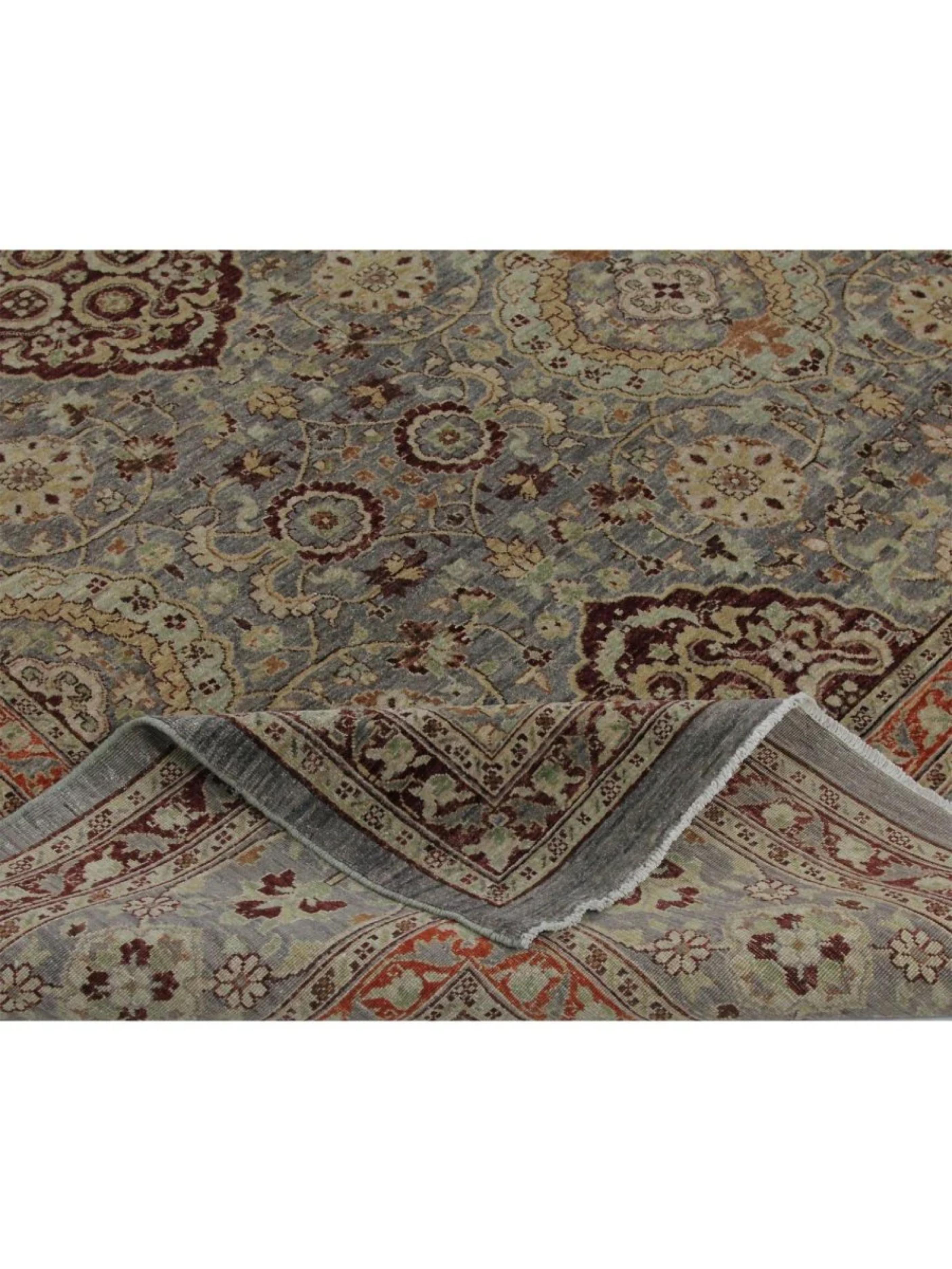 10x14 Tapis transitionnel pakistanais noué à la main en vente 4