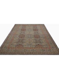 10x14 Hand-Knotted Pakistani Transitional Area Rug