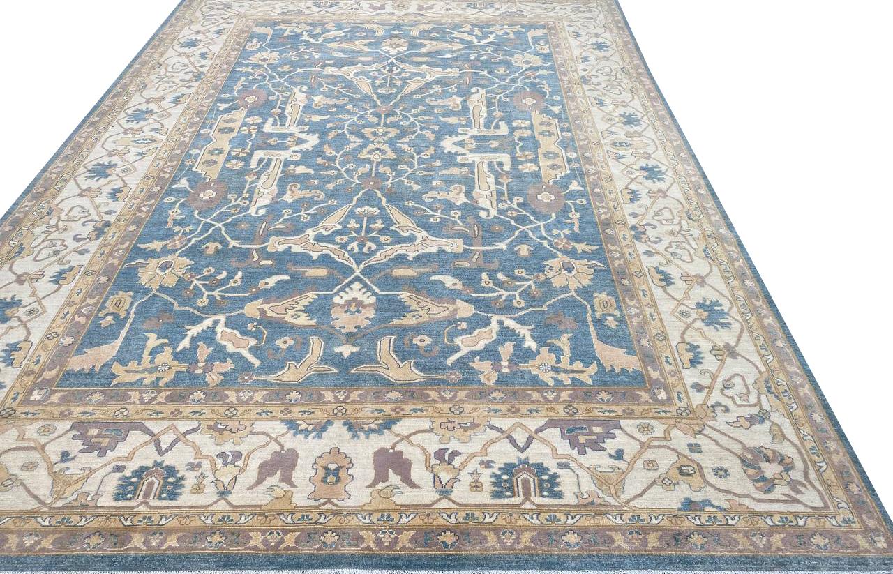 Alfombra Tejida a Mano Estilo Serapi 10x14 Anudado a mano en venta