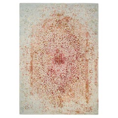 10
x14
 Ivory Persian Erased Design Wool and Pure Silk Hand Knotsted Rugs (Tapis persan à motifs effacés en laine et soie pure)