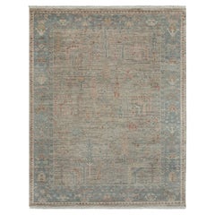 10x14 Muted Tone Sage Green Tree Of Life Hand Knotted Wool Rug ( G - 13231 )