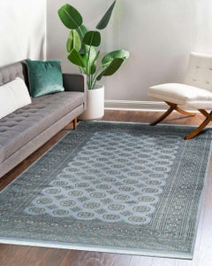 10x14 Rustic Nina Gray Classic Geometric Modern Nan Handknotted Wool Carpet Rug