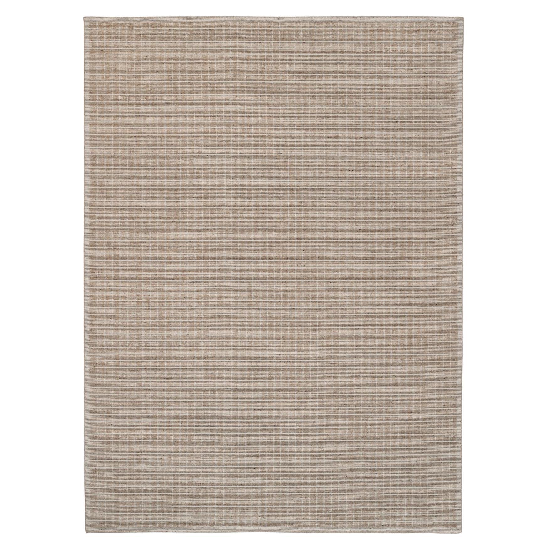 10
x14
 Sand Brown Modern Plain Decor Box Design Loomed Knotted Soft Wool Rugs (Tappeto di Lana Morbido Annodato)