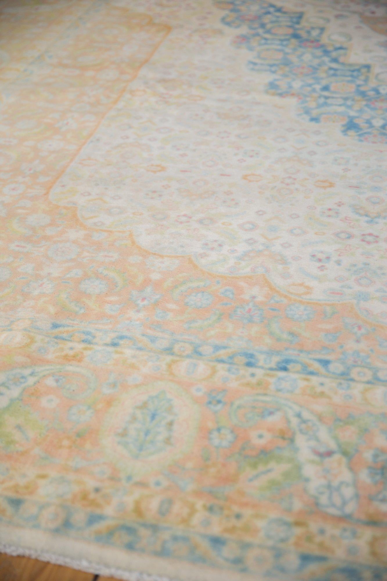 Vintage Distressed Bulgarian Herati Design Carpet For Sale 1