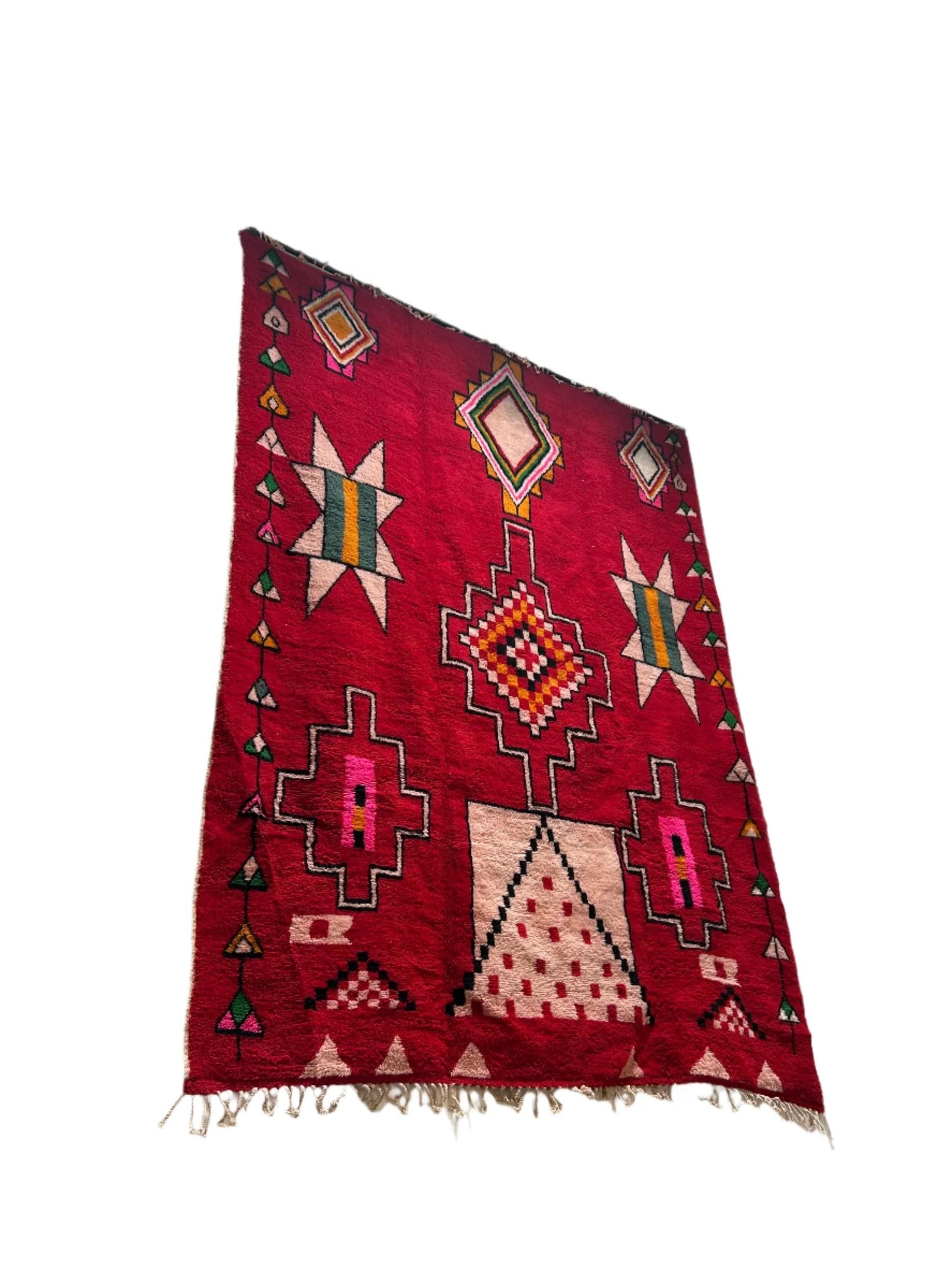 10' x 14' Vintage Moroccan Area Rug
1070s
