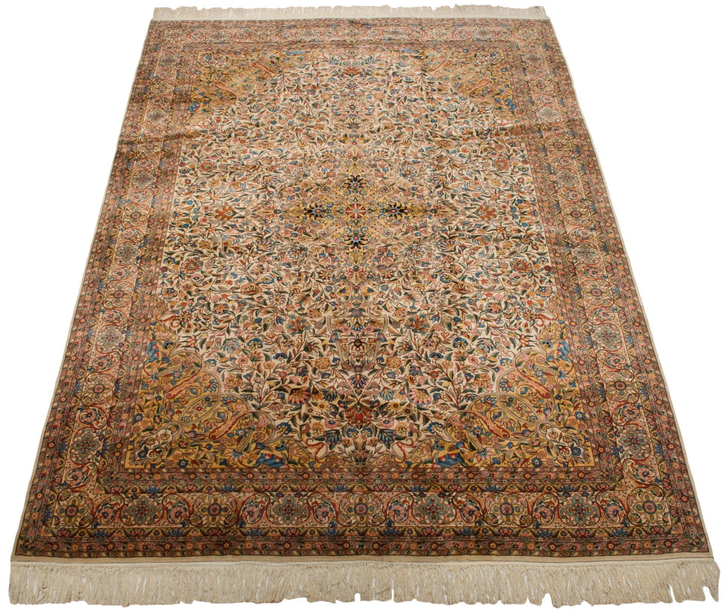 Vintage Fine Bulgarian Isfahan Design Carpet For Sale 4