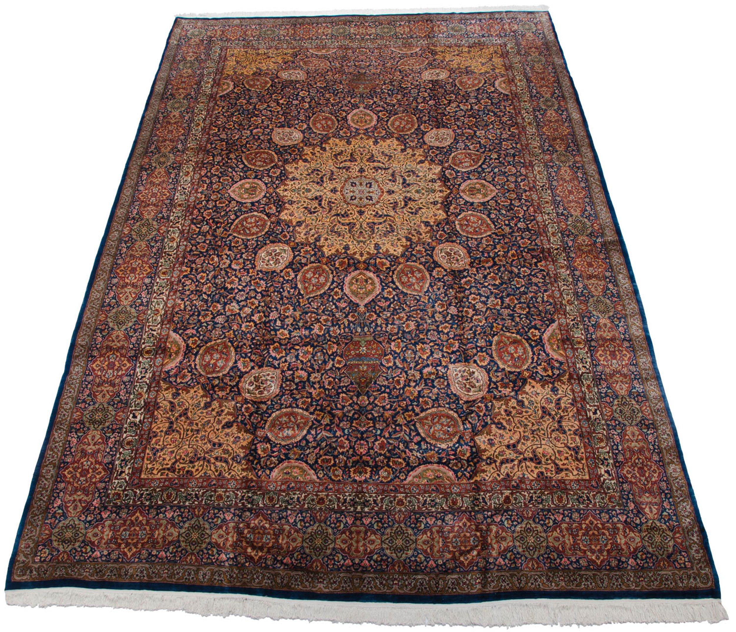 Vintage Fine Pakistani Ardebil Design Carpet For Sale 4